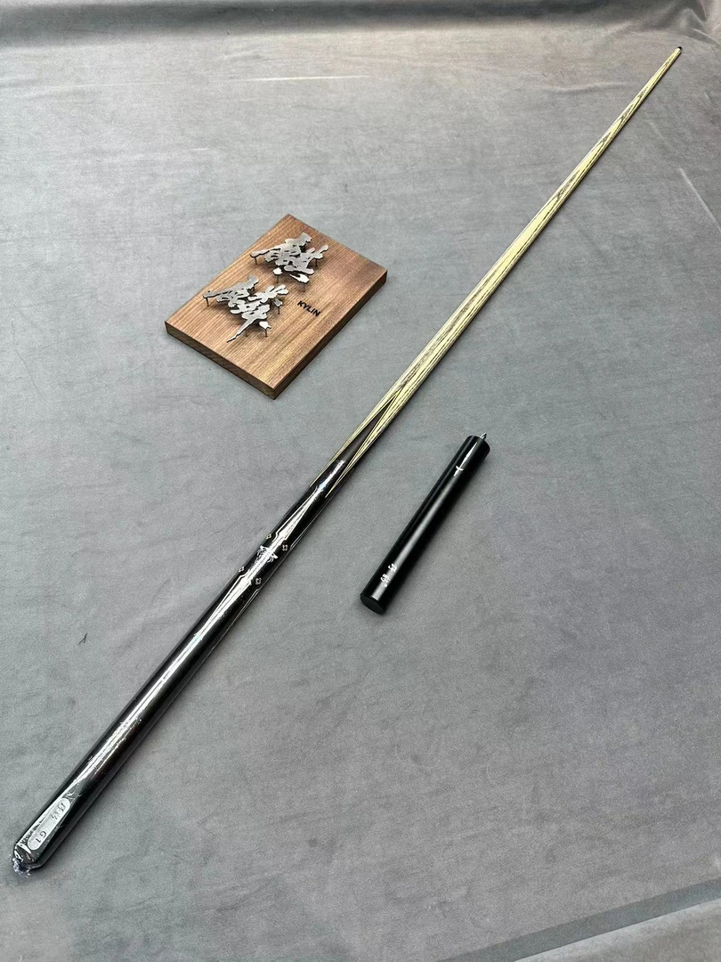 野豹G1 小头杆中式黑八花式九球专用球杆