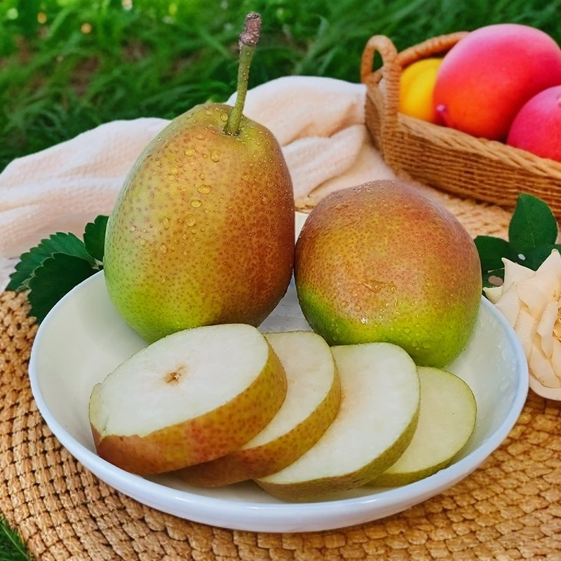 爆甜红香酥梨 新鲜水果 脆甜多汁香梨当季水果皮薄汁水多好吃