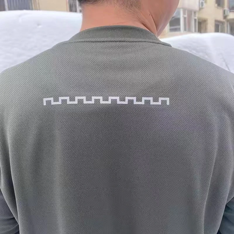 加绒长袖圆领衫上衣