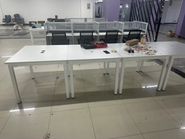 双人办公桌900/1000二手办公桌自提