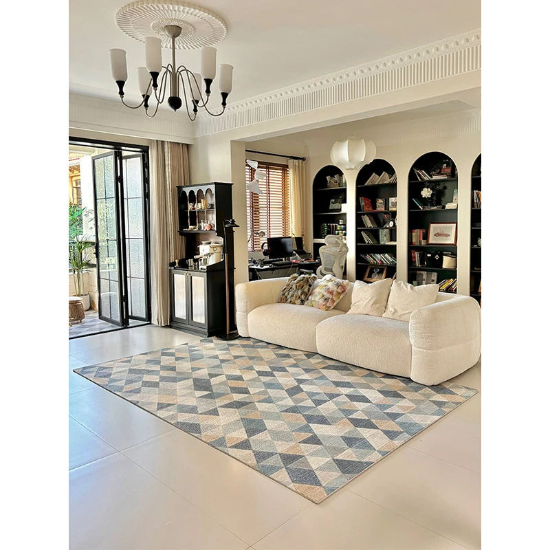 米兰之约“本宅慕泽高端家居复古轻奢高级感客厅羊毛地毯客厅地毯