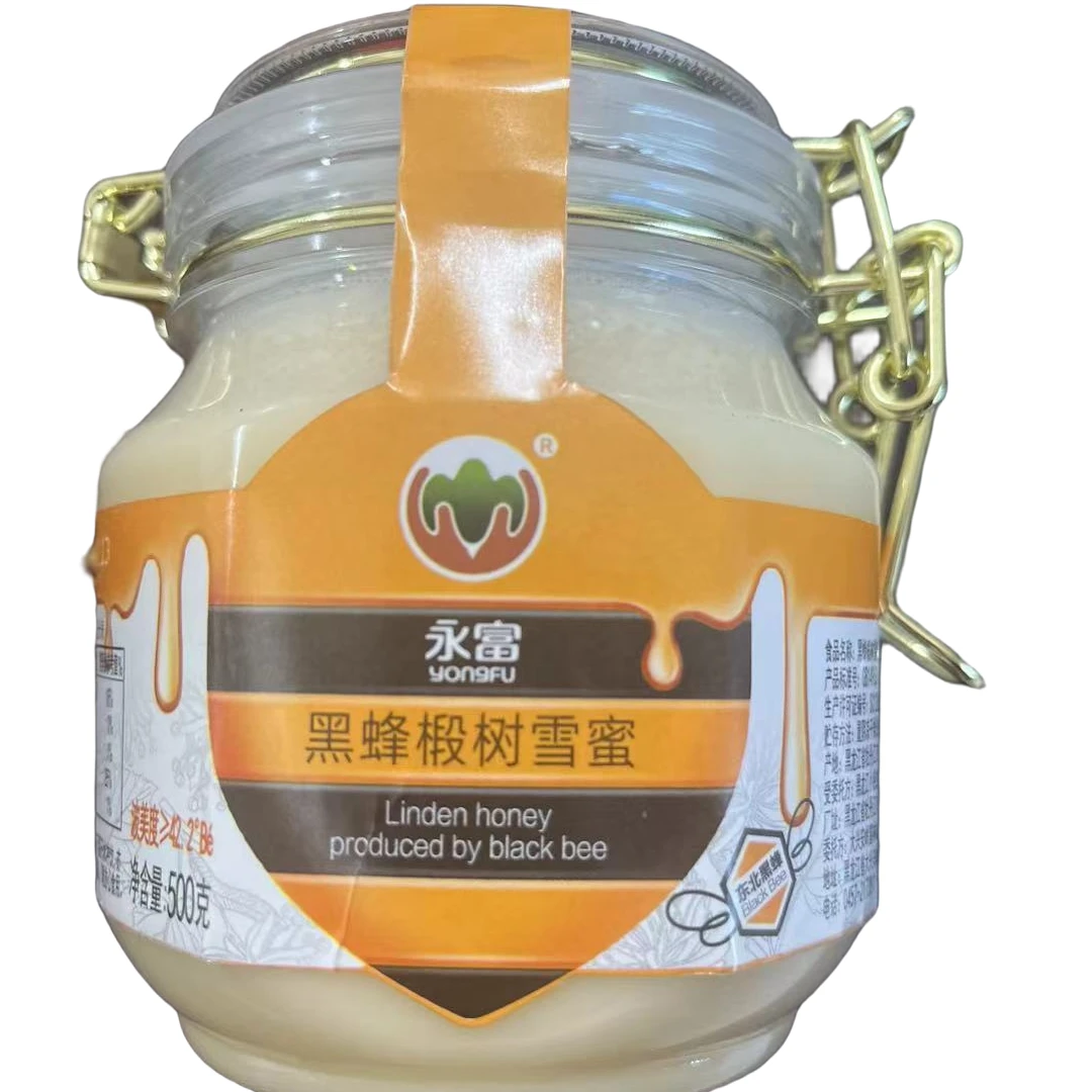 永富  黑蜂椴树雪蜜500g