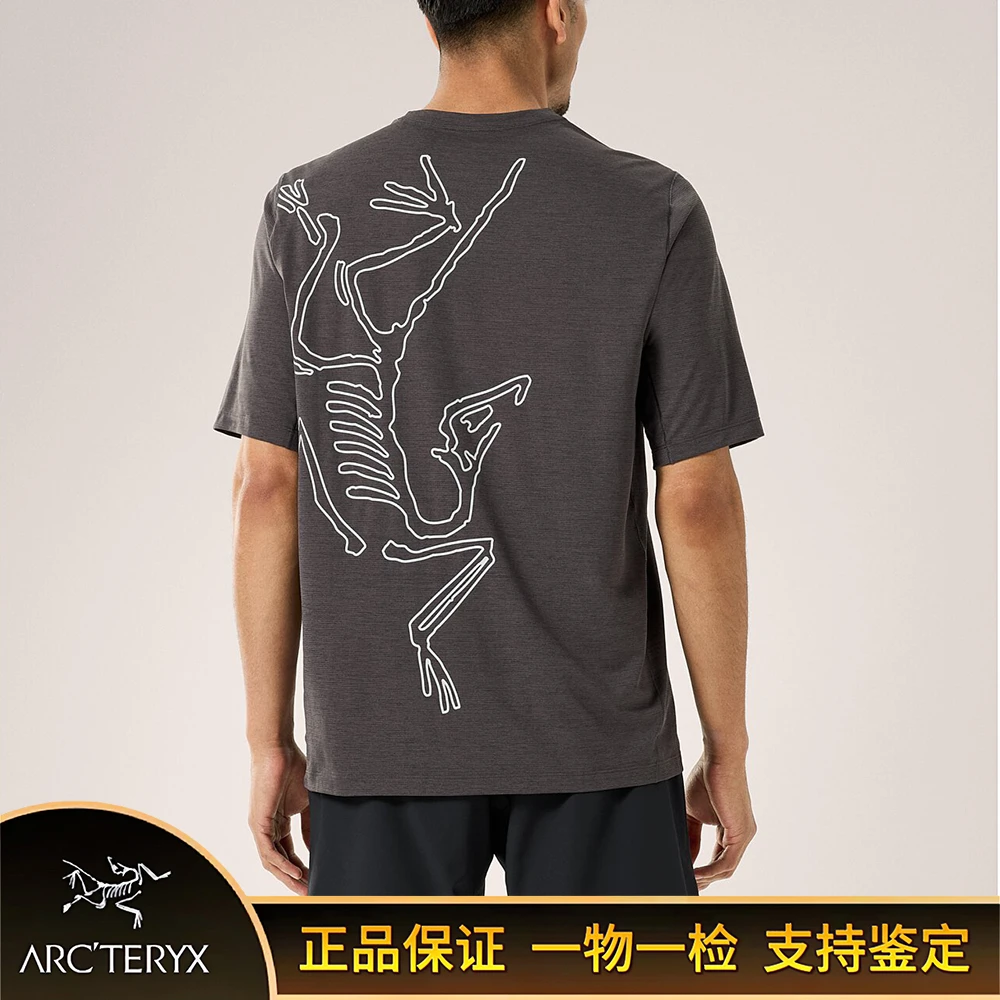 【正品现货】始祖鸟Cormac Arcbird 防晒运动休闲速干时尚短袖T恤