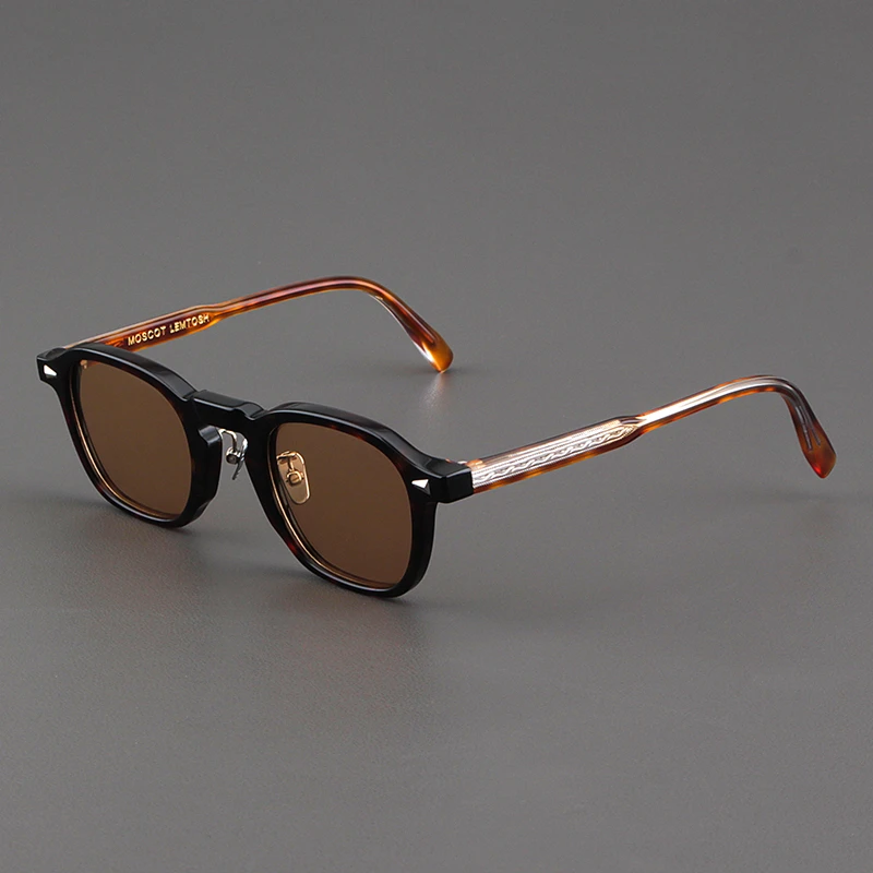 MOSCOT LEMTOSH太阳镜男款带鼻托复古玳瑁框眼镜偏光茶色墨镜女潮