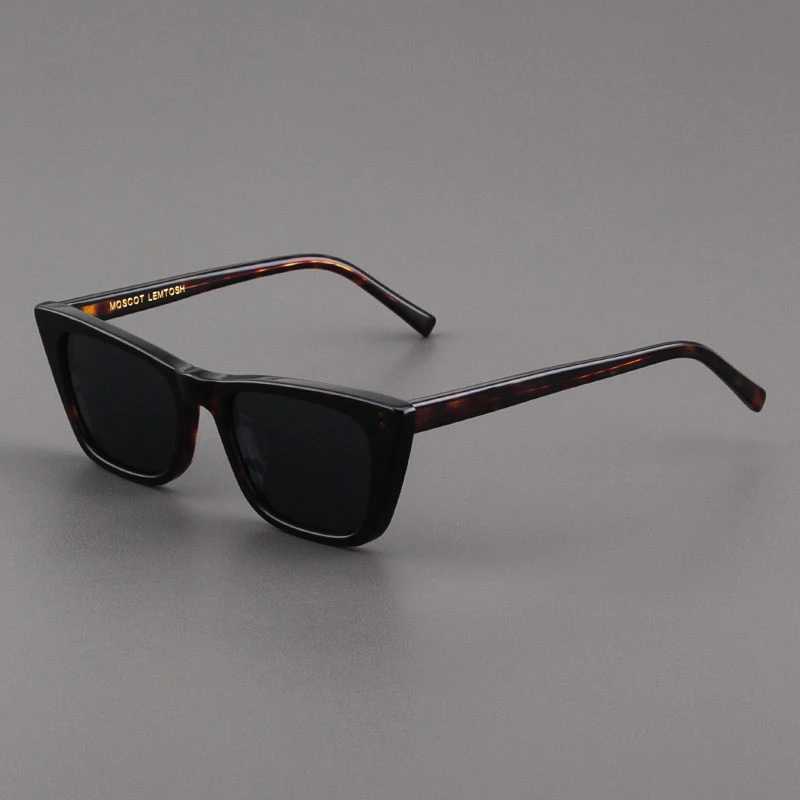 MOSCOT LEMTOSH太阳镜男款欧美复古眼镜玳瑁框猫眼浅茶色墨镜女潮