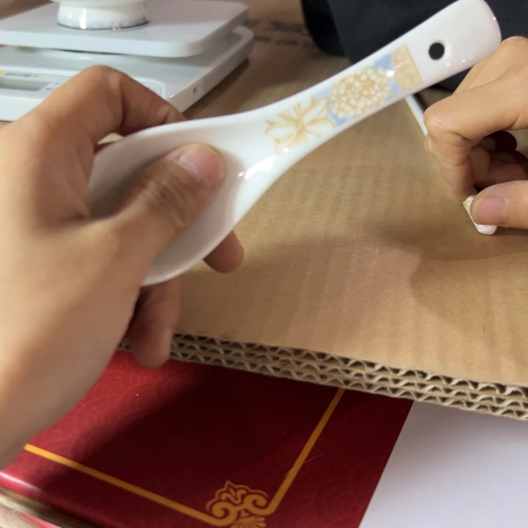 瓷美好时光小汤勺10个装