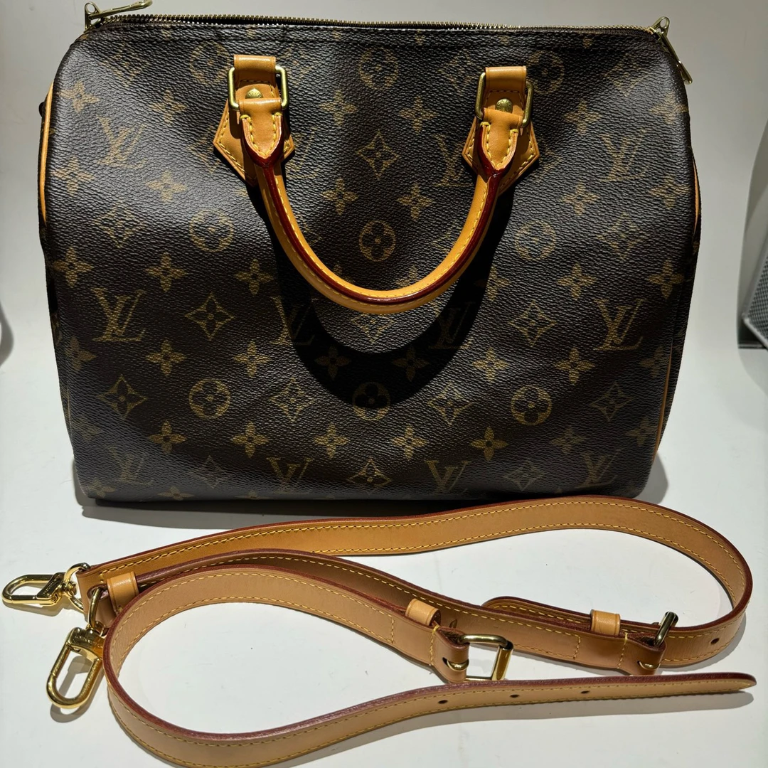 95新 LouisVuitton/路易威登 9680670/KIKIFIFI/speedy 30肩带款
