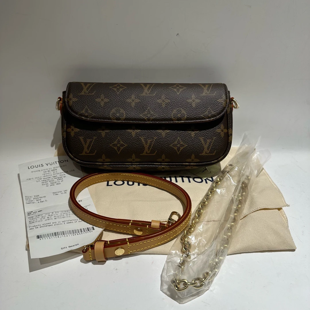 95新 LOUIS VUITTON PARIS 10311255/KIKIFIFI/IVY老花