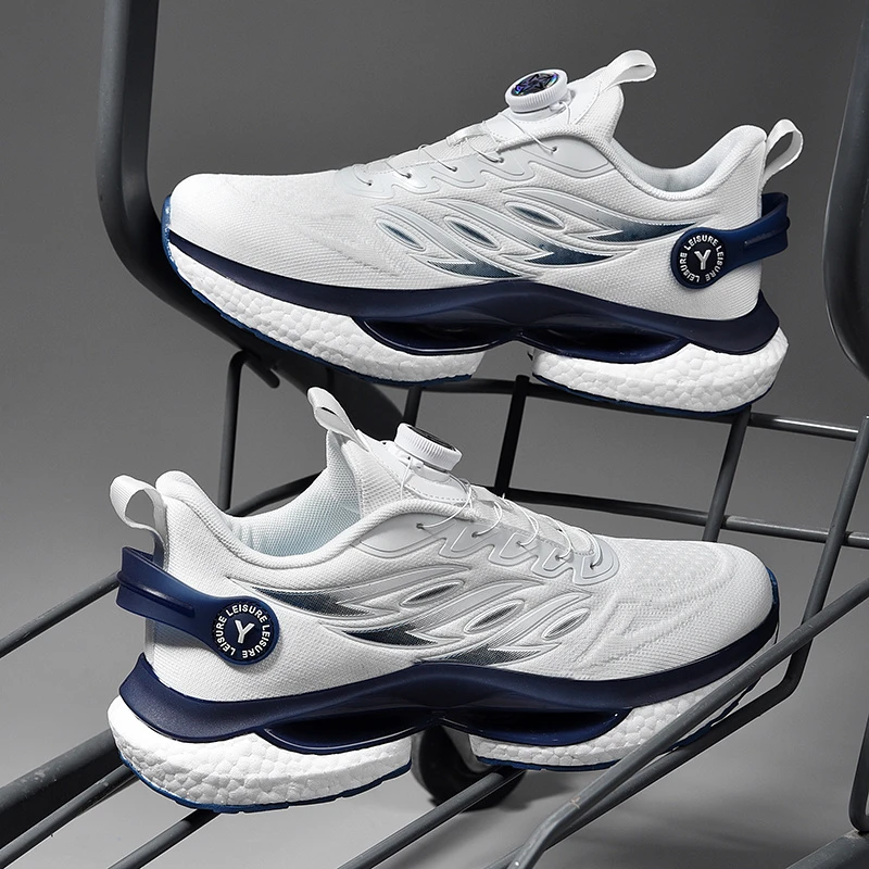 笑相迎高品质夏季轻便运动鞋透气冰丝网跑鞋爆米花男鞋时尚情侣