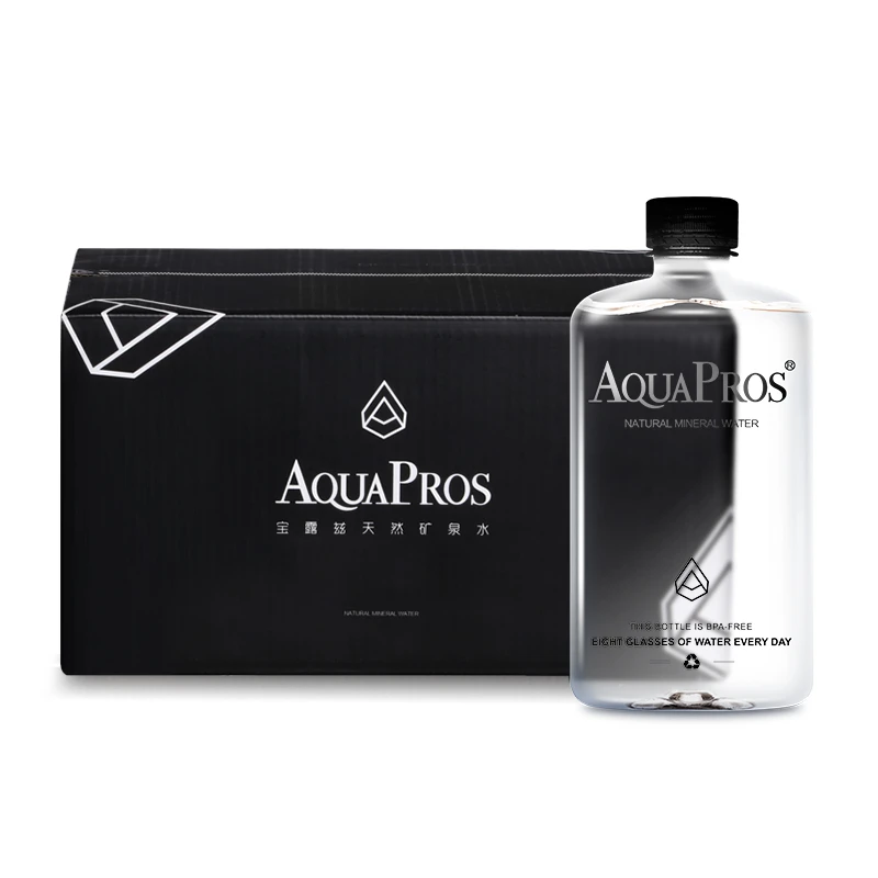 【水王李大海】AQUAPROS宝露兹高端天然矿泉水饮用整箱定制送货上门
