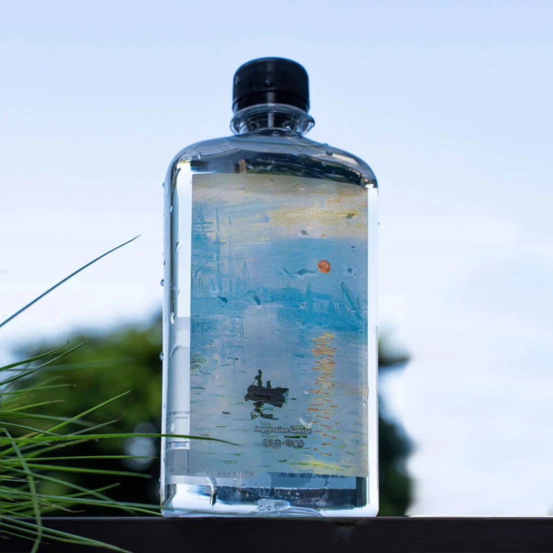 【森哥专属】莫奈联名款AQUAPROS宝露兹天然矿泉整箱饮用水礼盒装