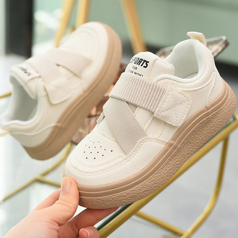 女童板鞋低帮儿童小白鞋2025秋季新款童鞋女大童运动鞋儿童鞋男童