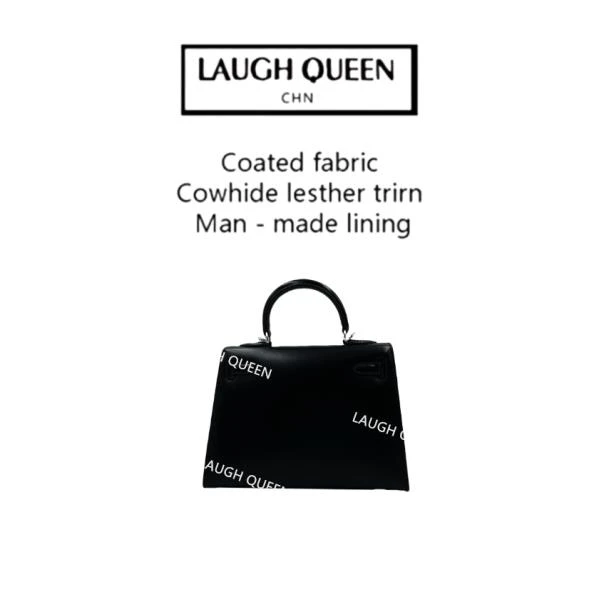 Laugh Queen手工打造真皮女士包新款A1032黑色ep kl