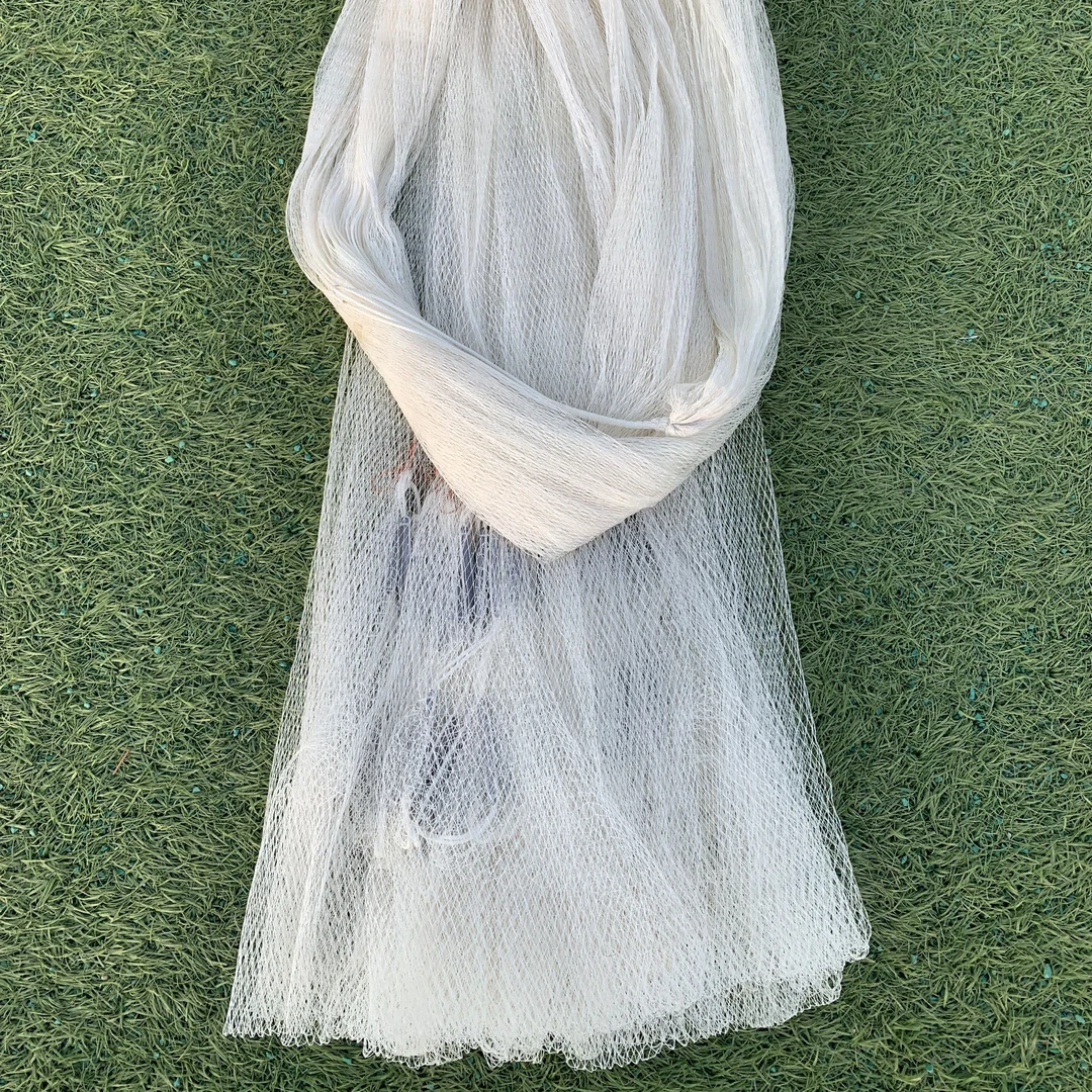 小鱼小虾专用款0.5指高强尼龙撒网传统手撒网抡网旋网老式撒网