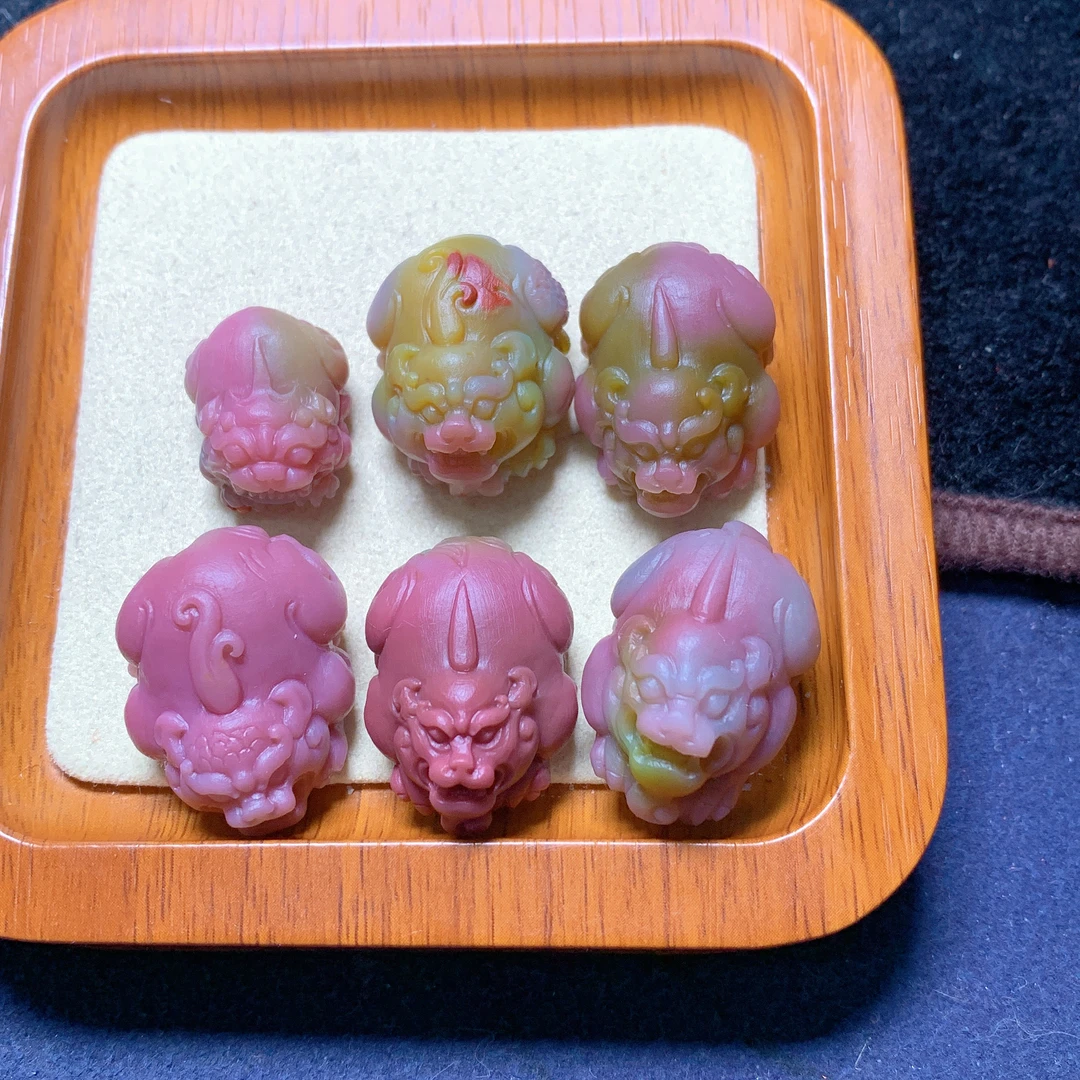 盐源玛瑙精品貔貅吊坠