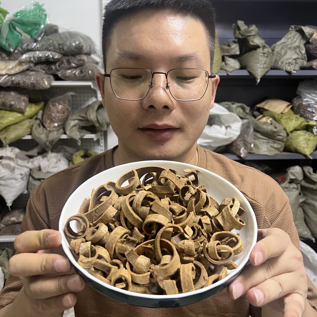 【本草李博士】精选厚朴去皮四川道地厚朴姜厚朴正宗山货搭配肉桂