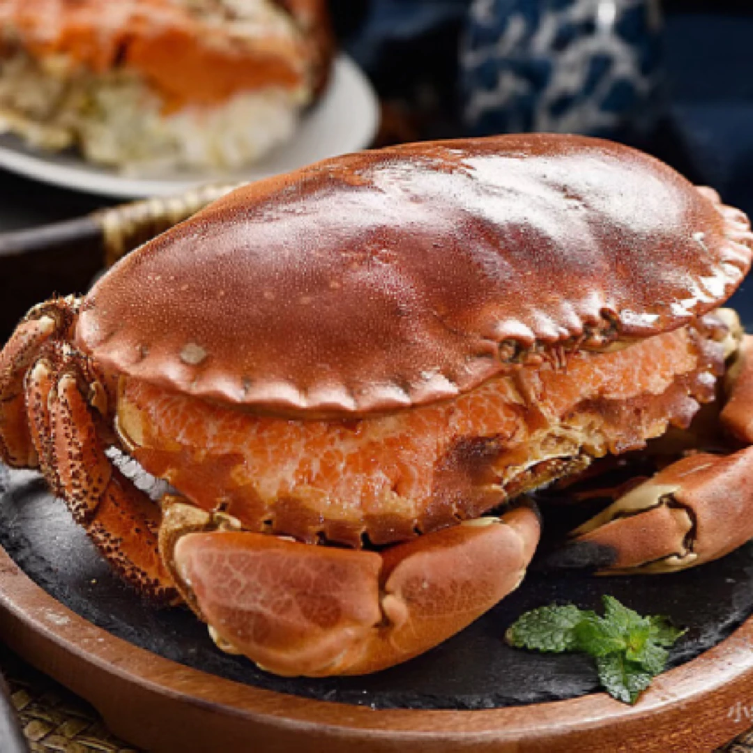 【保鲜不保活】面包蟹2只（单只约1.2-1.3） 活体发货 同城配送