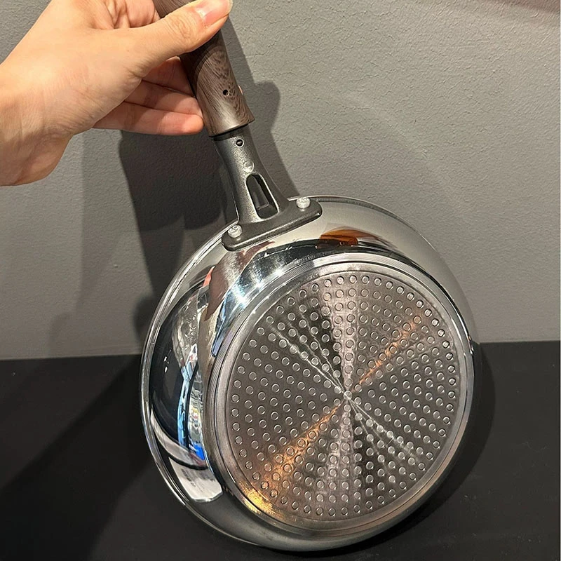 小汤锅奶锅加厚加深煎炒锅平底锅煎锅不粘锅家用电磁炉燃气专用