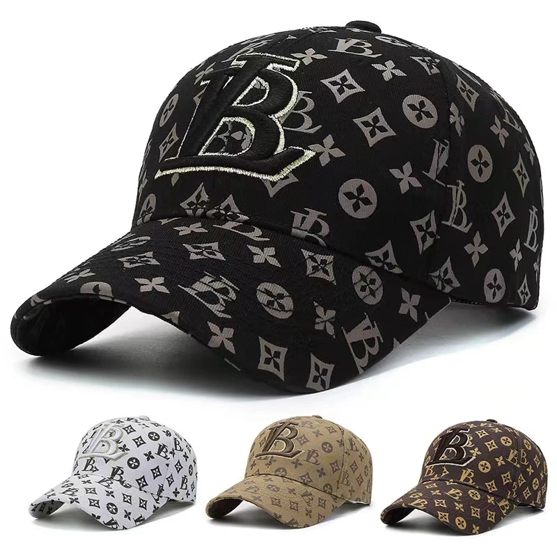 高品质刺绣时尚百搭棒球帽男女士休闲鸭舌帽四季户外防晒遮阳帽子