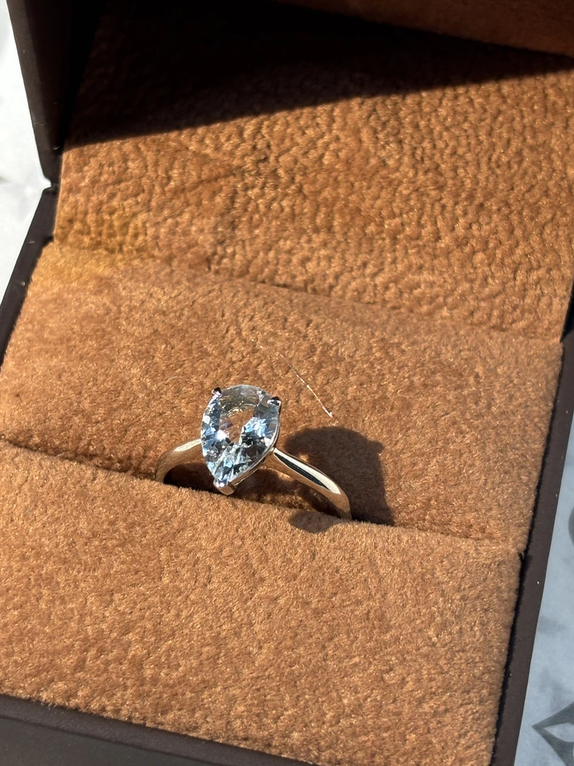 【千盟珠宝】重金 海宝水滴戒指