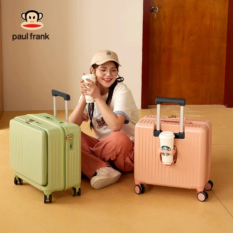 paul frank/大嘴猴登机行李箱休闲加厚旅行行李箱高颜值拉杆箱ins