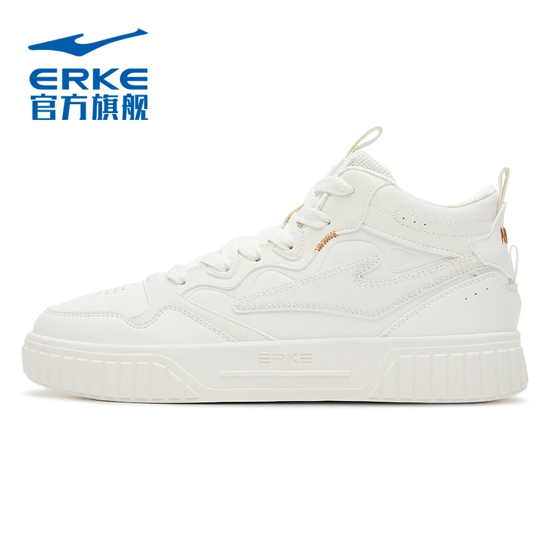 糕糕点点丨鸿星尔克高帮板鞋百搭秋季潮鞋