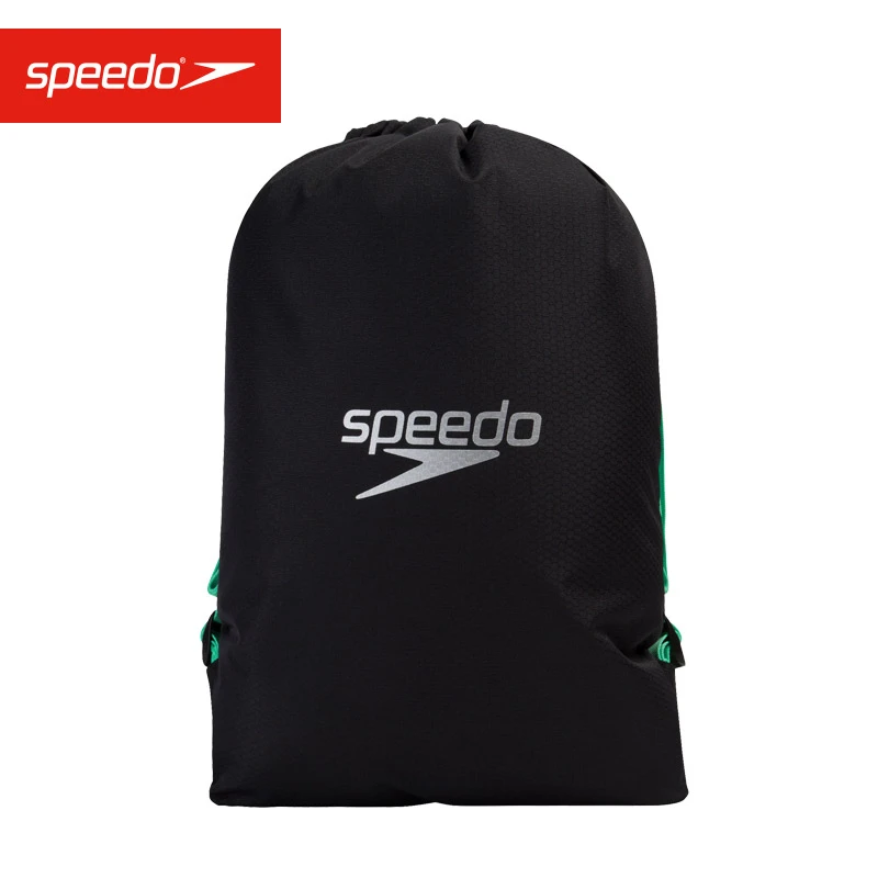 Speedo/速比涛运动游泳专用包便携轻盈水桶包迷你5升防水抽绳黑色
