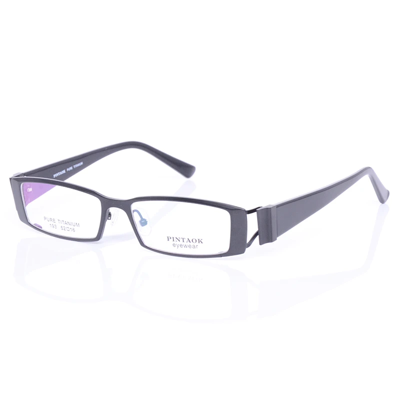 宽边大脸配高度近视纯钛眼镜框挡眼角纹老花防蓝光方形百搭眼镜架