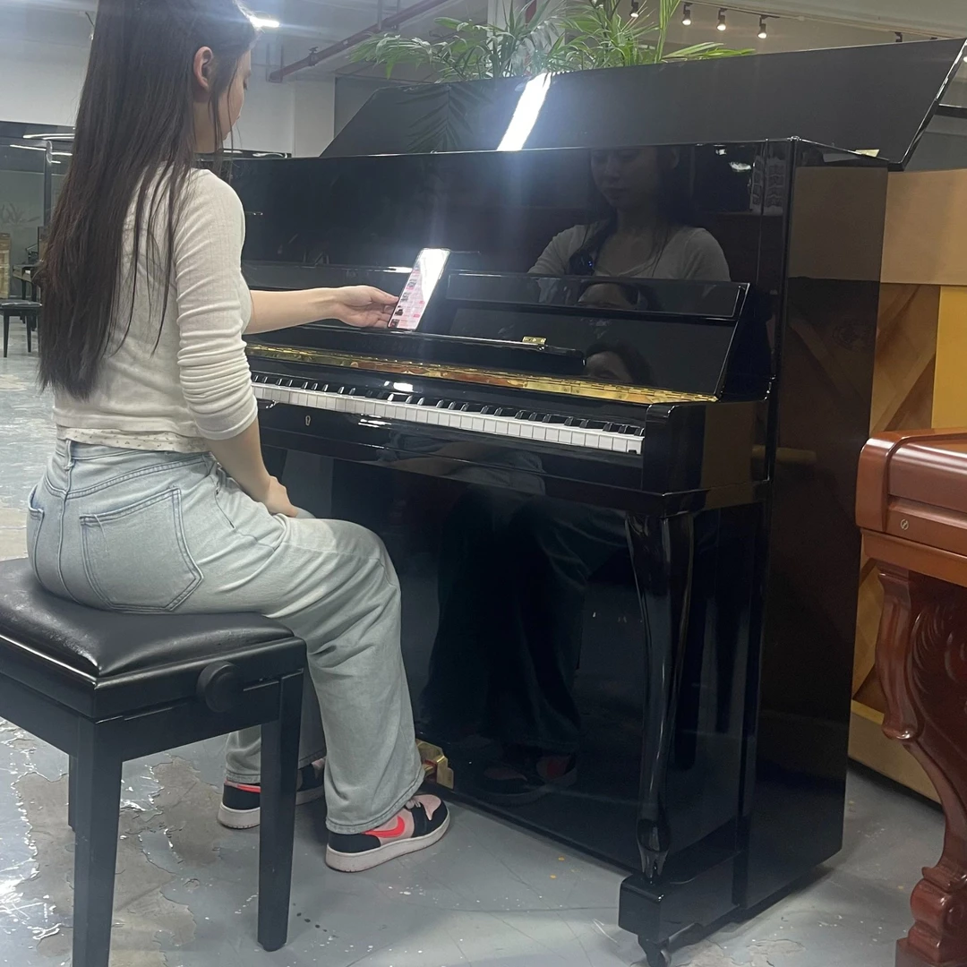 YOUNG CHANG/英昌 原装进口顶配E-118二手钢琴家用练习考级