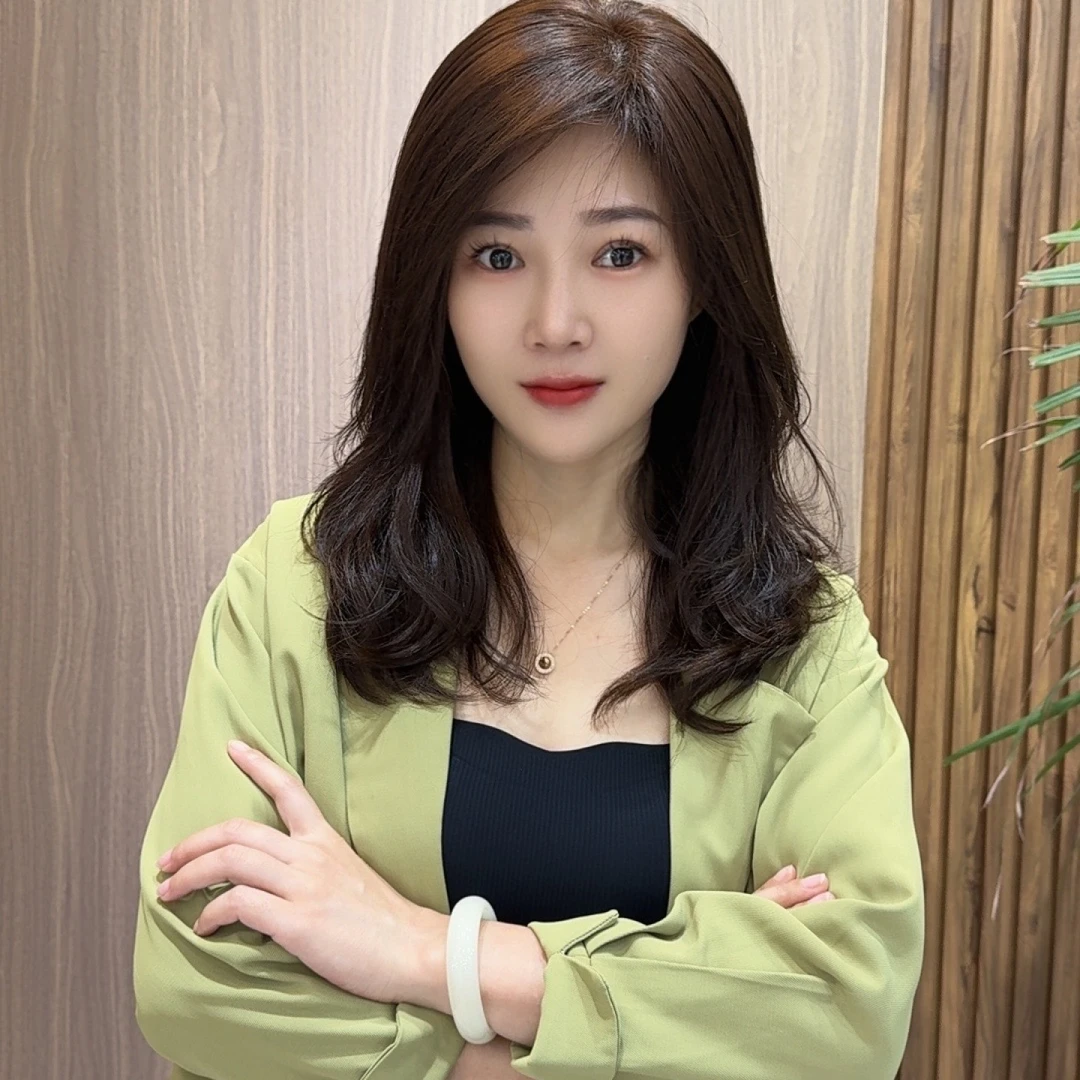 Shinuoge/诗诺格女士高品质全真发手工钩织高奢韩式卷长直发假发