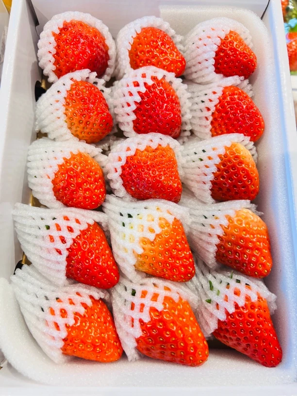 丹东红颜草莓礼盒