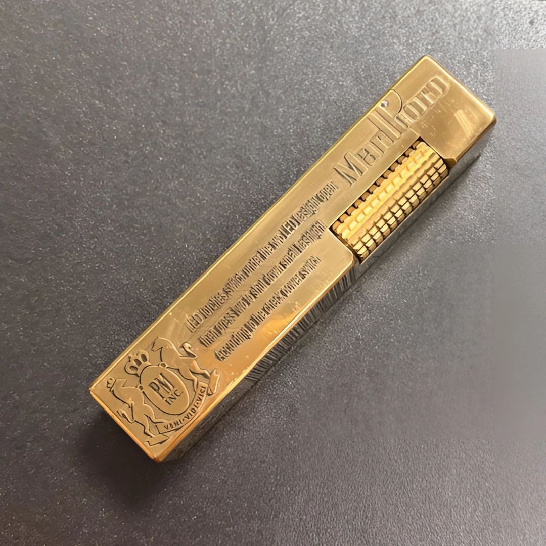 【3D浮雕万宝路】黄铜煤油打火机老式复古经典创意高密封长续航便携