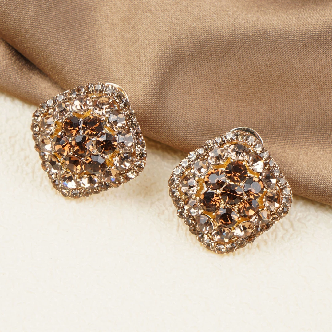 轻奢精致高级感绿色耳钉简约气质百搭时尚冷淡风N1261