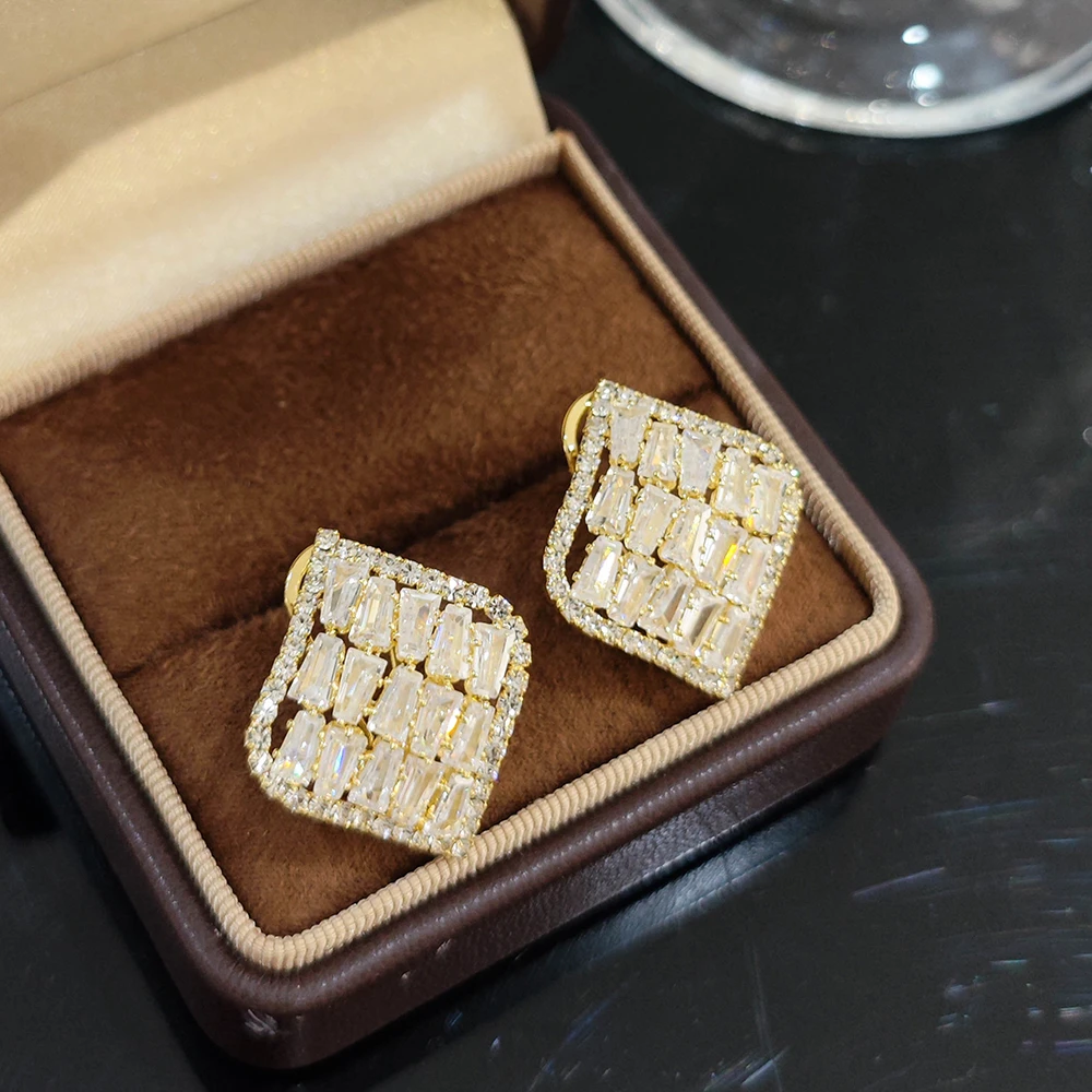 铜合金耳饰 耳环小香风气质轻奢时尚百搭复古小众精致PT0286