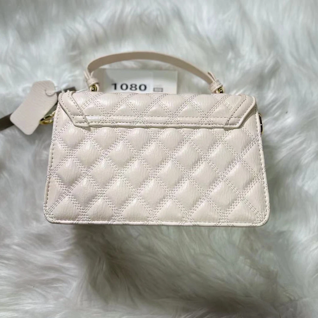 1080-1081女士包包小香风轻奢时尚百搭真皮单肩菱格