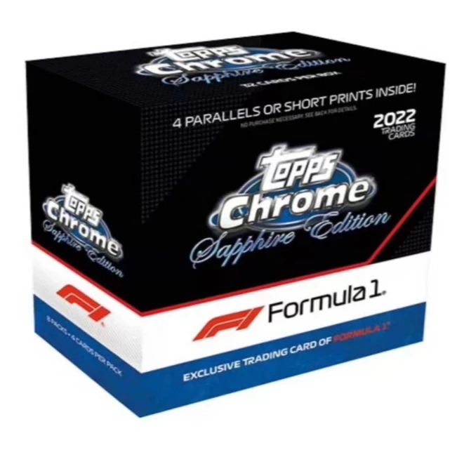 【盲盒】2022 Topps Chrome Sapphire F1 赛车卡(下单默认代拆)