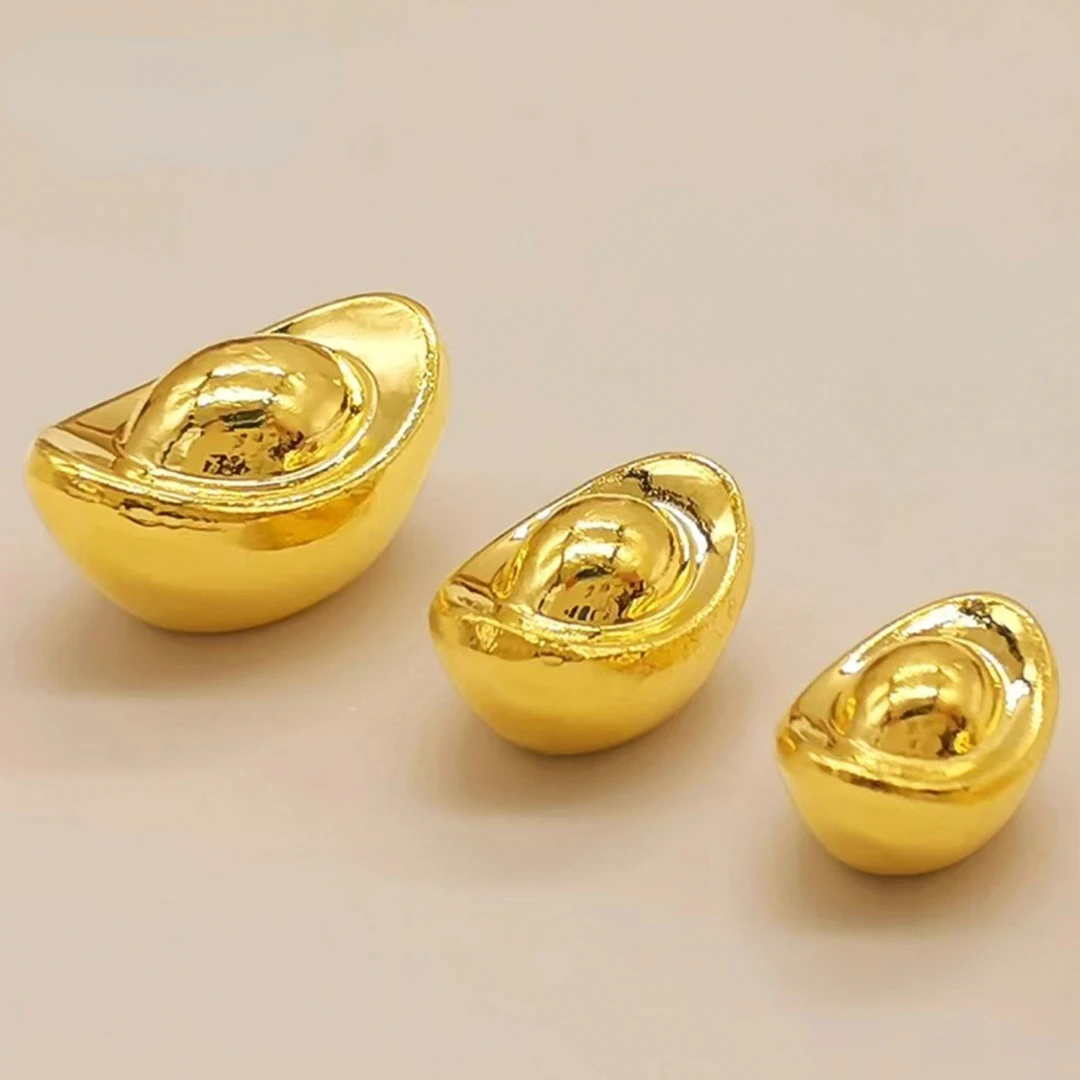 12期免息【中国黄金】足金金元宝足金9999实心投资金1g金豆金条结