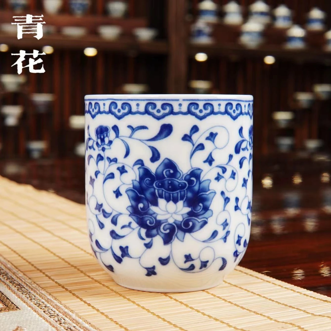 【新人专享】景德镇制青花主人杯