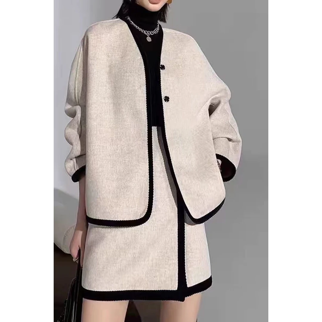 31012 简约长袖气质百搭上衣外套 F20