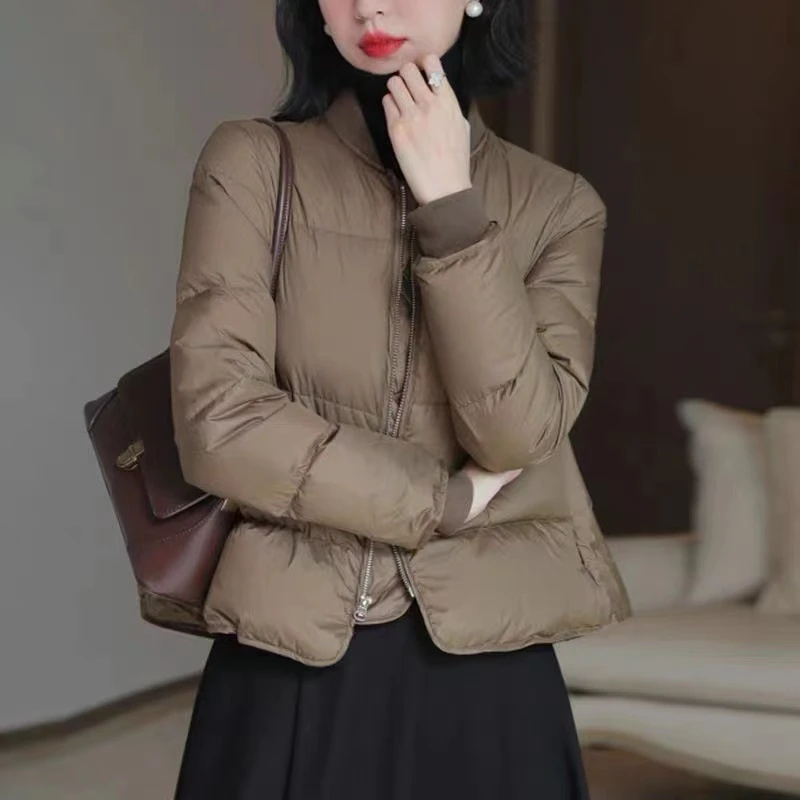 9366 时尚气质冬季轻薄款面包服棉服外套 E24-1