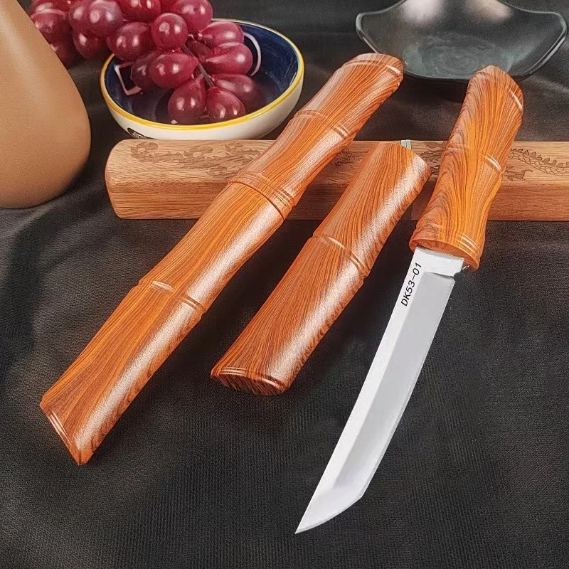竹节新款剔骨牛排刀手工烧烤露营多功能家用专用刀剔骨牛排刀