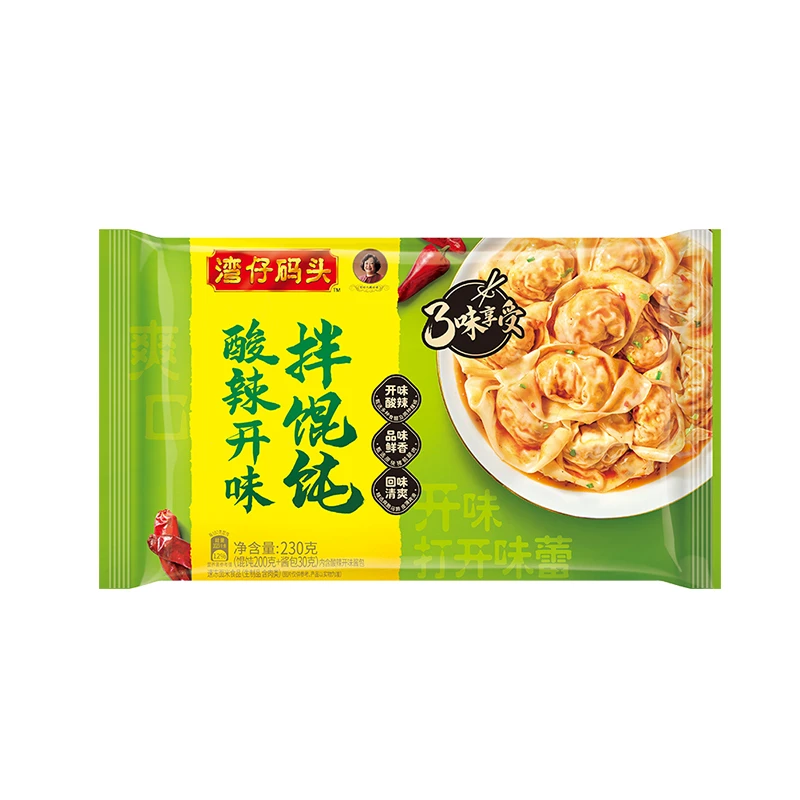 Wanchai Ferry/湾仔码头湾仔码头酸辣开胃拌馄饨230g
