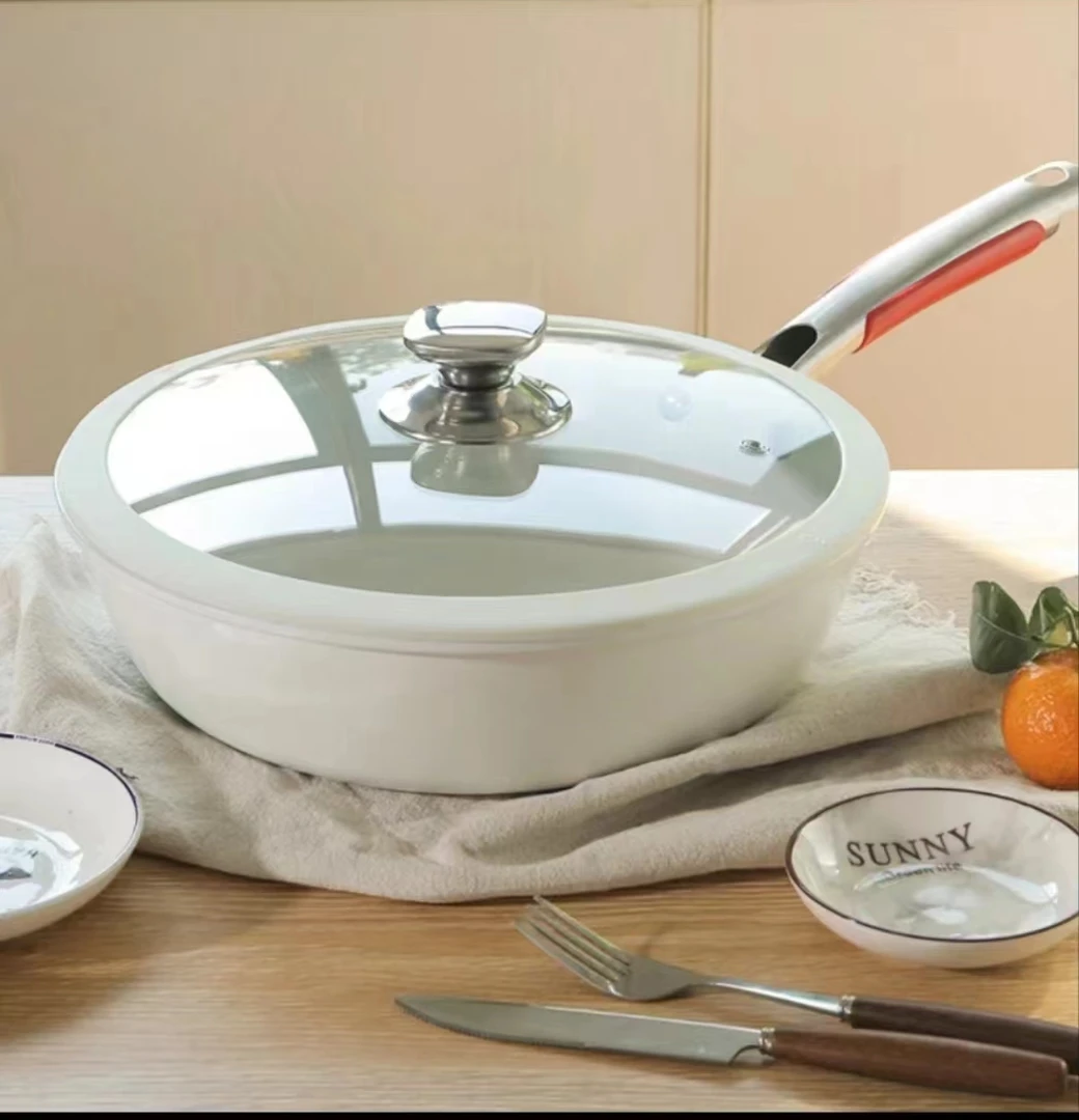 【主播专属】新款不粘家用煤气灶用不粘锅平底锅ty