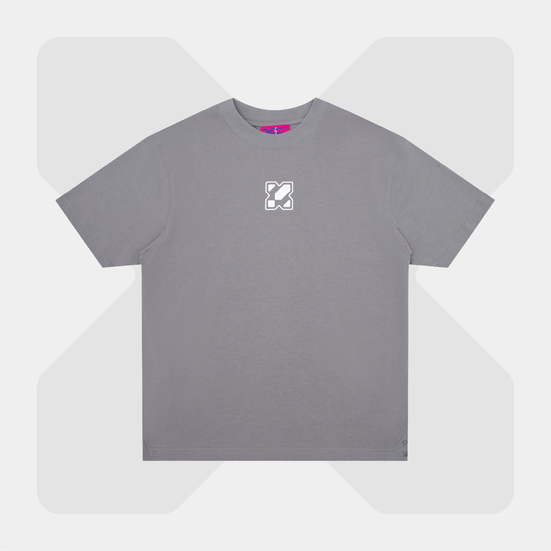 Xoutfit[型叹号!!]夏季新款重磅美式潮牌休闲百搭T恤宽松圆领短袖