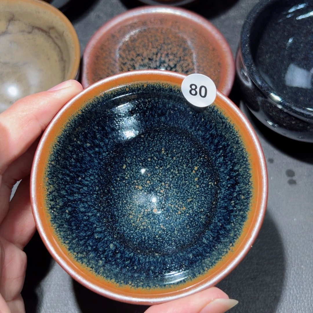 【闪购商品】茶盏古石茶器建窑建盏80