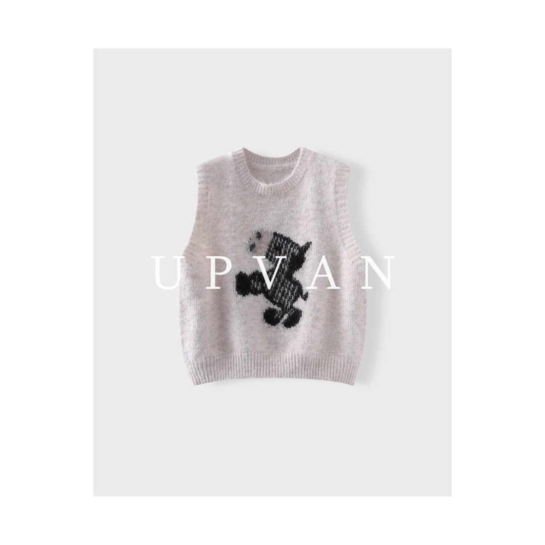 UPVAN秋季百搭/斑马马甲