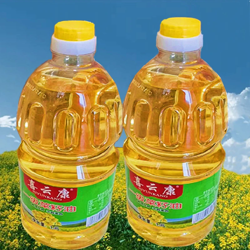 新疆菜籽油正宗压榨菜籽油炒菜商务食用产品纯香营养植物榨油批发