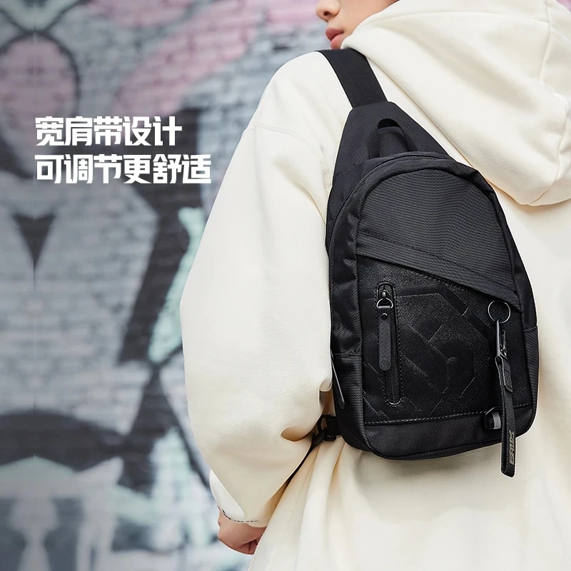 李宁反伍男女badfive经典小包单肩包斜挎胸包高能感ABDS439