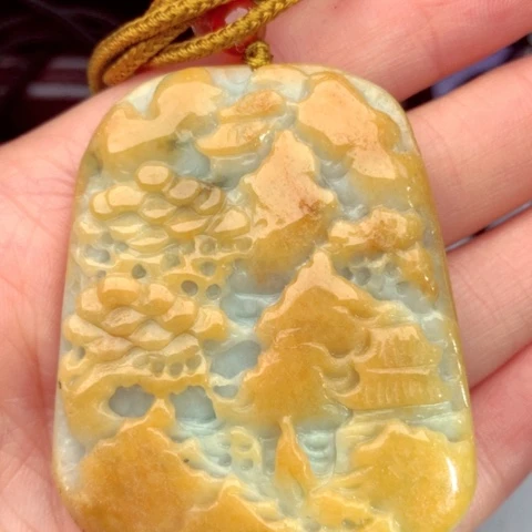 翡翠吊坠(不含链)未镶嵌