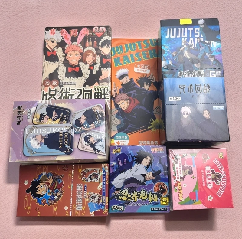 【大转盘】多动漫IP吧唧色纸票根水晶砖盲盒（代拆）